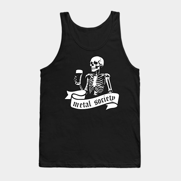 metal society Tank Top by lkn